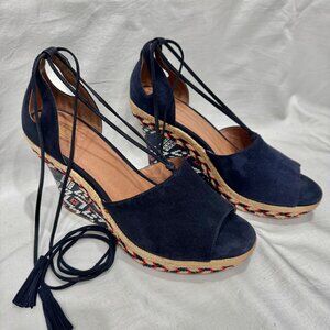 Cabi Isla Suede Wedge